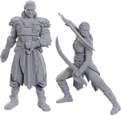 Baldur's Gate Jaheira and Halsin Minis